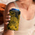 Gold Polynesian Tahiti Island 4 in 1 Can Cooler Tumbler The Wave of Water