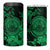 Green Polynesian Tahiti Island 4 in 1 Can Cooler Tumbler The Wave of Water