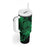 Green Polynesian Tahiti Island Tumbler With Handle The Wave of Water