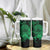 Green Polynesian Tahiti Island Tumbler With Handle The Wave of Water