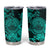 Turquoise Polynesian Tahiti Island Tumbler Cup The Wave of Water