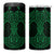 Kakariki Maori Ta Moko Poutama Art 4 in 1 Can Cooler Tumbler