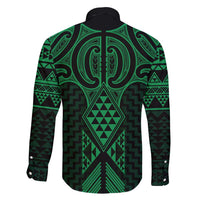 Kakariki Maori Ta Moko Poutama Art Family Matching Puletasi and Hawaiian Shirt LT9 - Polynesian Pride