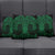 Kakariki Maori Ta Moko Poutama Art Pillow Cover - Polynesian Pride