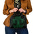 Kakariki Maori Ta Moko Poutama Art Shoulder Handbag
