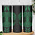 Kakariki Maori Ta Moko Poutama Art Skinny Tumbler