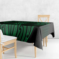 Kakariki Maori Ta Moko Poutama Art Tablecloth