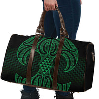 Kakariki Maori Ta Moko Poutama Art Travel Bag - Polynesian Pride