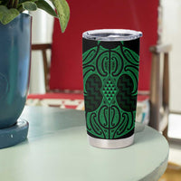 Kakariki Maori Ta Moko Poutama Art Tumbler Cup