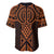 Karaka Maori Ta Moko Poutama Art Baseball Jersey