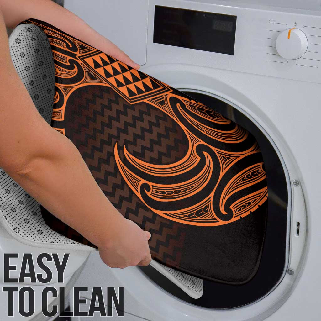 Karaka Maori Ta Moko Poutama Art Bathroom Set - Polynesian Pride