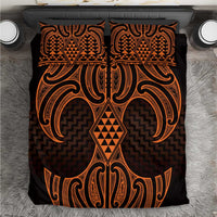 Karaka Maori Ta Moko Poutama Art Bedding Set
