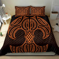Karaka Maori Ta Moko Poutama Art Bedding Set