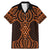 Karaka Maori Ta Moko Poutama Art Family Matching Mermaid Dress and Hawaiian Shirt