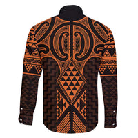 Karaka Maori Ta Moko Poutama Art Family Matching Mermaid Dress and Hawaiian Shirt LT9 - Polynesian Pride