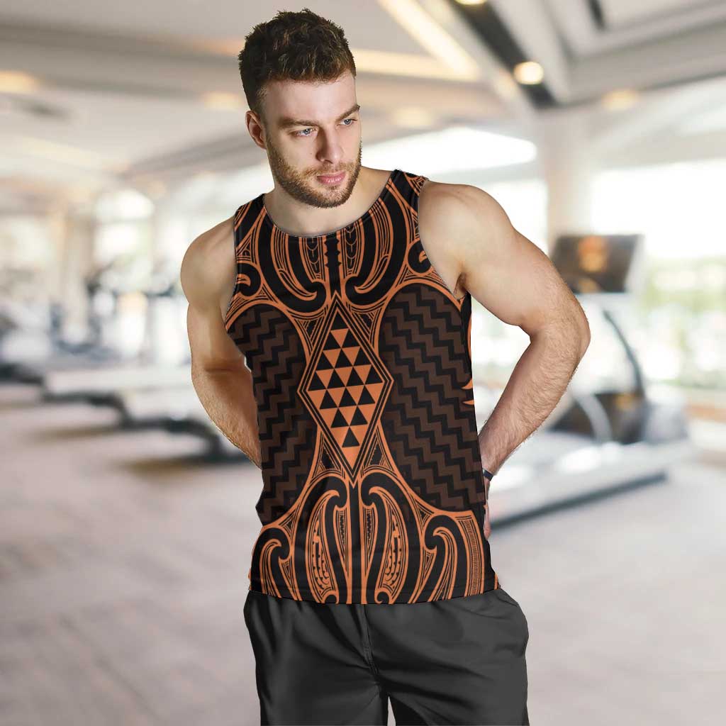 Karaka Maori Ta Moko Poutama Art Men Tank Top
