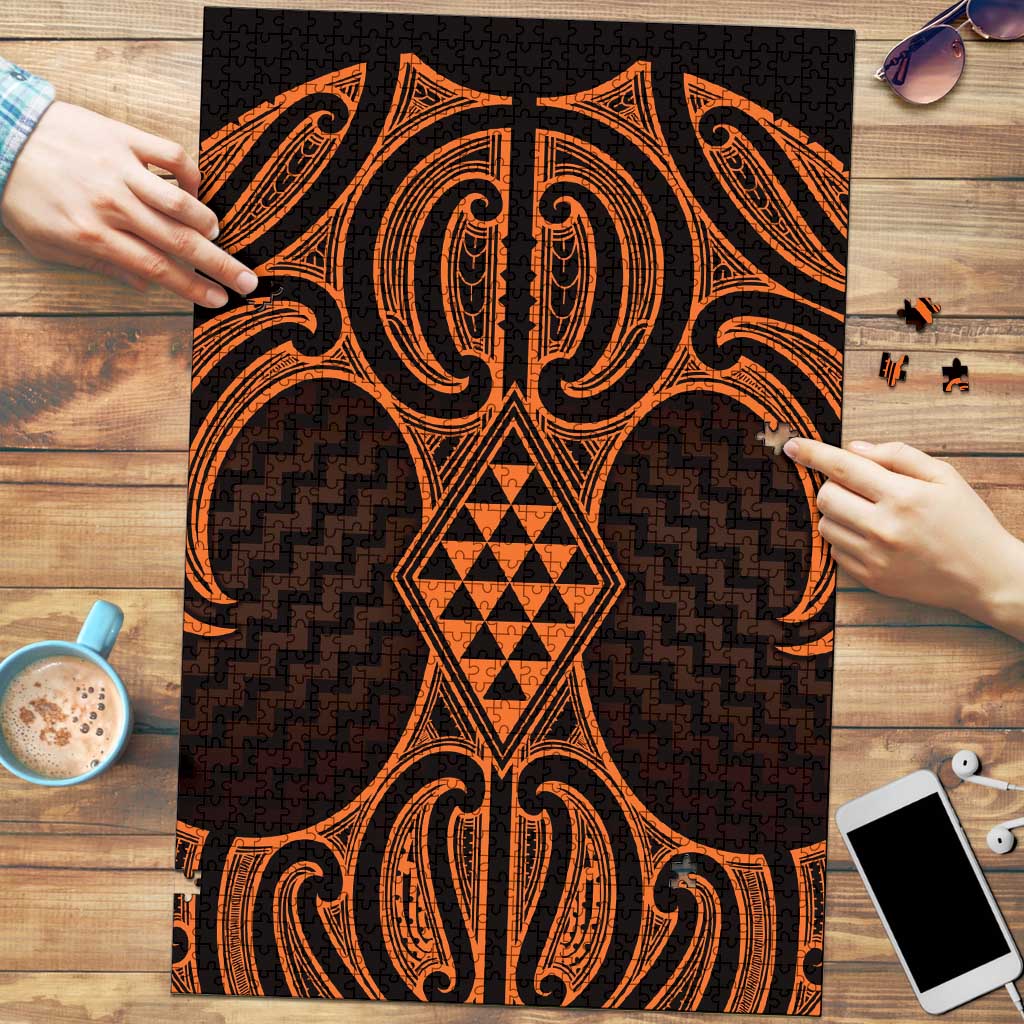 Karaka Maori Ta Moko Poutama Art Puzzle - Polynesian Pride