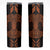 Karaka Maori Ta Moko Poutama Art Skinny Tumbler
