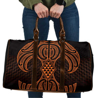 Karaka Maori Ta Moko Poutama Art Travel Bag - Polynesian Pride