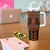 Karaka Maori Ta Moko Poutama Art Tumbler With Handle