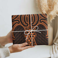 Karaka Maori Ta Moko Poutama Art Wrapping Paper - Polynesian Pride