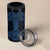 Kikorangi Maori Ta Moko Poutama Art 4 in 1 Can Cooler Tumbler