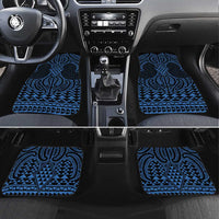 Kikorangi Maori Ta Moko Poutama Art Car Mats