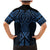 Kikorangi Maori Ta Moko Poutama Art Family Matching Mermaid Dress and Hawaiian Shirt