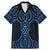 Kikorangi Maori Ta Moko Poutama Art Family Matching Mermaid Dress and Hawaiian Shirt