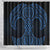 Kikorangi Maori Ta Moko Poutama Art Shower Curtain