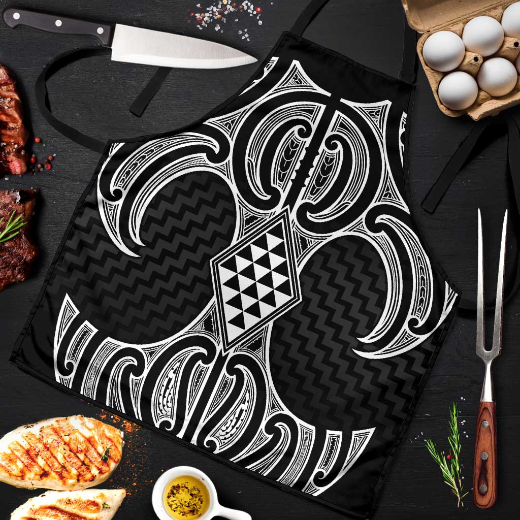 Ma Maori Ta Moko Poutama Art Apron - Polynesian Pride