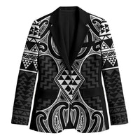 Ma Maori Ta Moko Poutama Art Blazer - Polynesian Pride