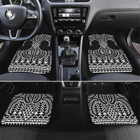 Ma Maori Ta Moko Poutama Art Car Mats