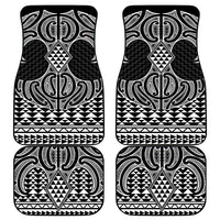 Ma Maori Ta Moko Poutama Art Car Mats