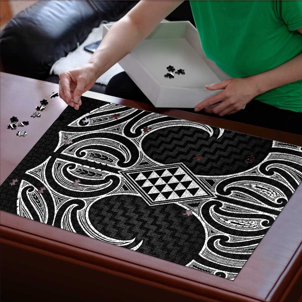 Ma Maori Ta Moko Poutama Art Puzzle - Polynesian Pride