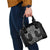 Ma Maori Ta Moko Poutama Art Shoulder Handbag