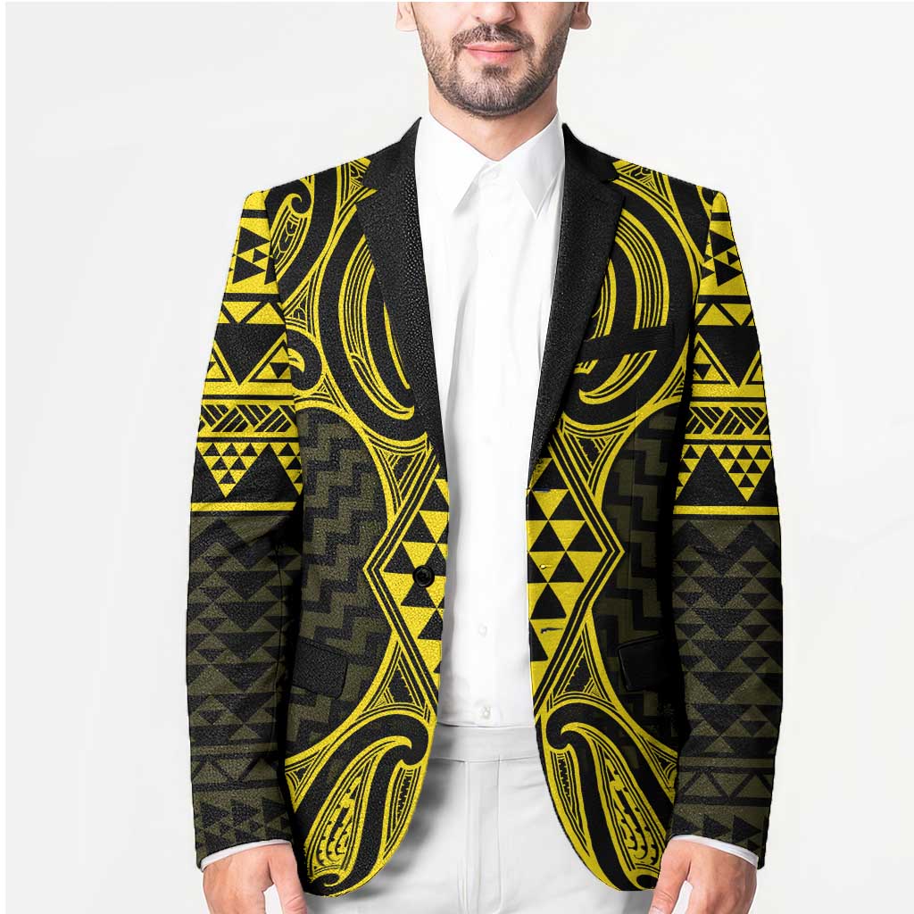 Mahi-dawg Maori Ta Moko Poutama Art Blazer - Polynesian Pride