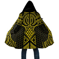 Mahi-dawg Maori Ta Moko Poutama Art Cloak - Polynesian Pride