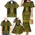 Mahi-dawg Maori Ta Moko Poutama Art Family Matching Mermaid Dress and Hawaiian Shirt