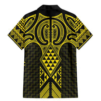 Mahi-dawg Maori Ta Moko Poutama Art Family Matching Mermaid Dress and Hawaiian Shirt LT9 - Polynesian Pride