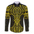 Mahi-dawg Maori Ta Moko Poutama Art Family Matching Summer Maxi Dress and Hawaiian Shirt