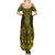 Mahi-dawg Maori Ta Moko Poutama Art Family Matching Summer Maxi Dress and Hawaiian Shirt