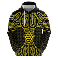 Mahi-dawg Maori Ta Moko Poutama Art Hoodie