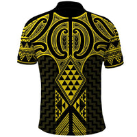 Mahi-dawg Maori Ta Moko Poutama Art Polo Shirt