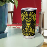 Mahi-dawg Maori Ta Moko Poutama Art Tumbler Cup