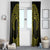 Mahi-dawg Maori Ta Moko Poutama Art Window Curtain