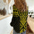 Mahi-dawg Maori Ta Moko Poutama Art Women Casual Shirt
