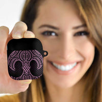 Mawhero Maori Ta Moko Poutama Art AirPods Case - Polynesian Pride