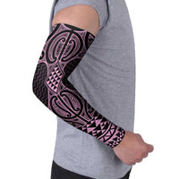 Mawhero Maori Ta Moko Poutama Art Arm Sleeves - Polynesian Pride