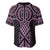 Mawhero Maori Ta Moko Poutama Art Baseball Jersey